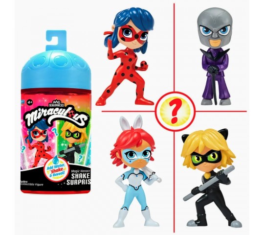 Калинката и Котарака Фигура Chibi с магическа трансформация MIRACULOUS Малка фигура с магическо преобразяване