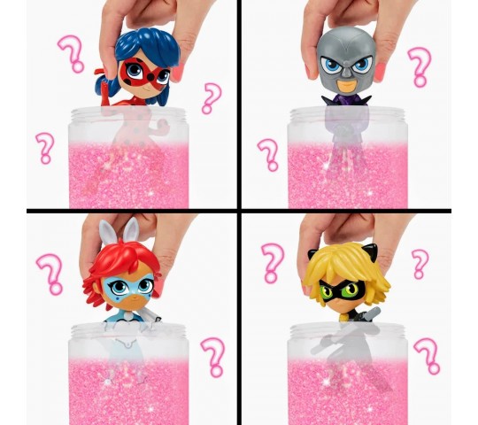 Калинката и Котарака Фигура Chibi с магическа трансформация MIRACULOUS Малка фигура с магическо преобразяване