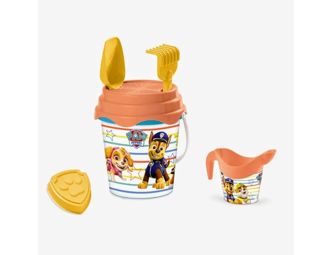 Mondo Paw Patrol кофичка за пясък с лопатка и гребло