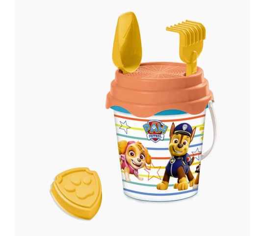 Mondo Paw Patrol кофичка за пясък с лопатка и гребло