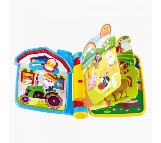 Детска Музикална книжка с животни PlayGo