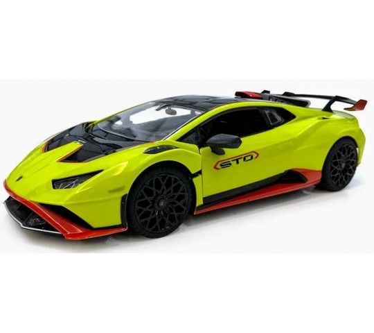 Кола Lamborghini Huracan STO с радиоконтрол RASTAR 98700 Количка Lamborghini Huracan STO с радиоуправление РАСТАР