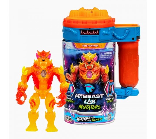 Камера за мутации с Fire Panther фигурка пантера