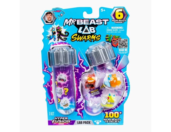 Комплект мини чудовища Mr Beast Swarms 6 броя