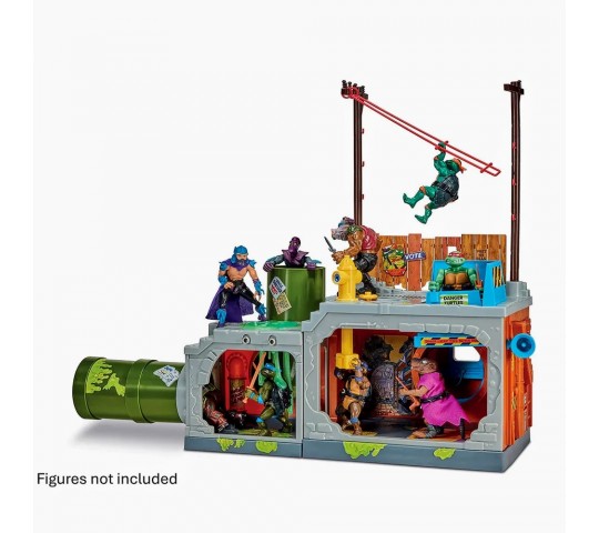 TMNT Убежище на костенурките с тайни проходи и фигурки