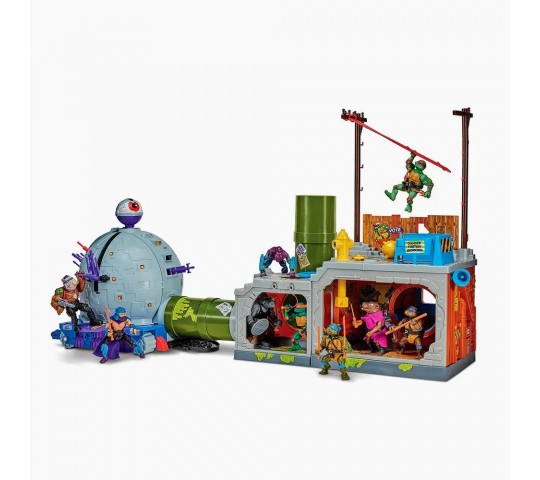 TMNT Убежище на костенурките с тайни проходи и фигурки