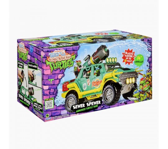 Играчка Танк с водно оръдие Sewer Spewer TMNT Танк на костенурките нинджа с водно оръдие