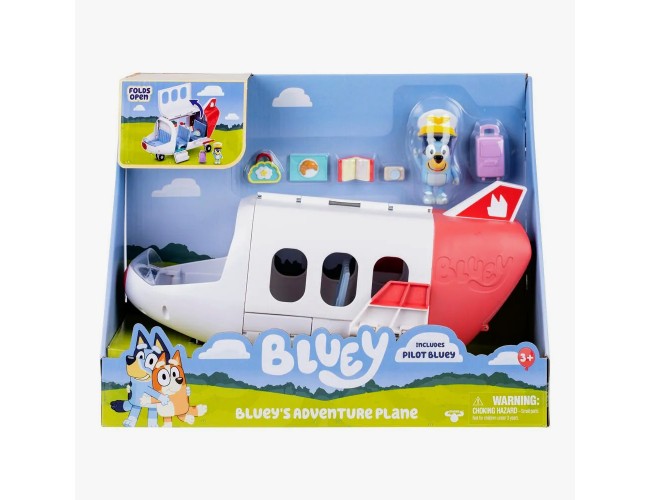 Детски самолет с фигура и аксесоари BLUEY