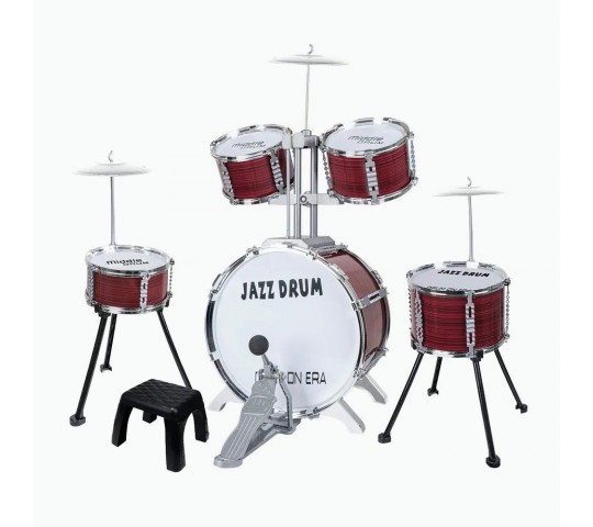 Барабани със столче Jazz Drums Детски барабани със столче Jazz Drums