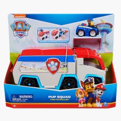 PAW PATROL Камион със Сгъваема Рампа и Количка