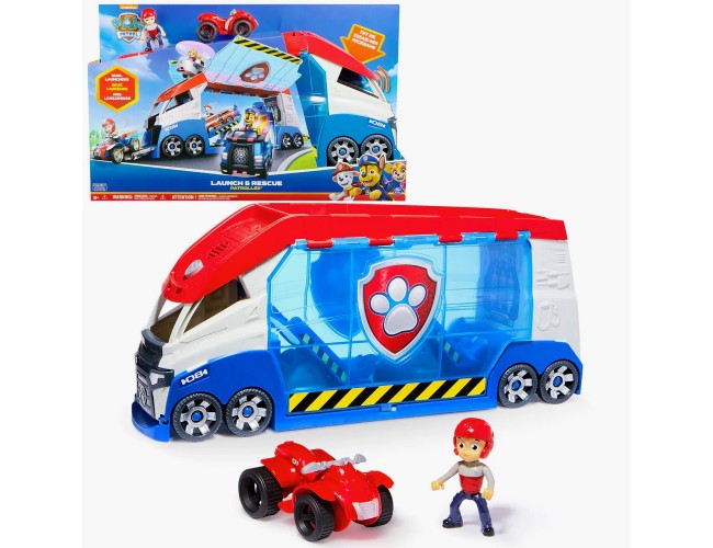 PAW PATROL трансформиращ се камион с Райдър и ATV