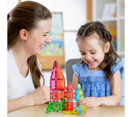 Picasso Steam магнитен конструктор Diamond 48 части – STEM играчка