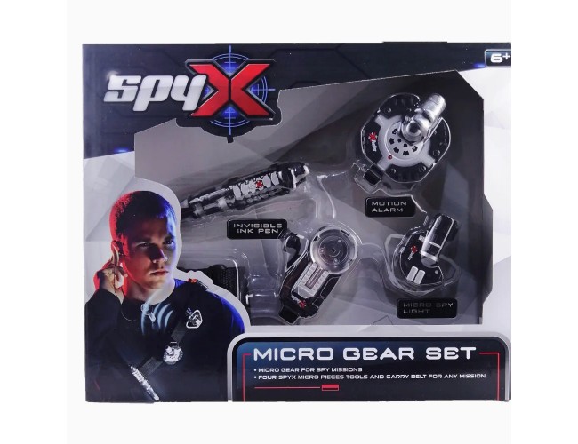 SPY X Детски комплект с шпионски принадлежности SPY-X колан с шпионски принадлежности за деца