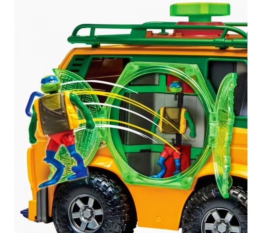 Играчка Ван на костенурките нинджа за мутация TMNT ван-станция за мутация с фигурки