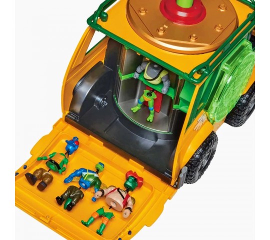 Играчка Ван на костенурките нинджа за мутация TMNT ван-станция за мутация с фигурки