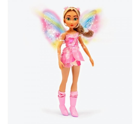 Winx кукла Fairy Light Up с блестяща рокля и светещи крила