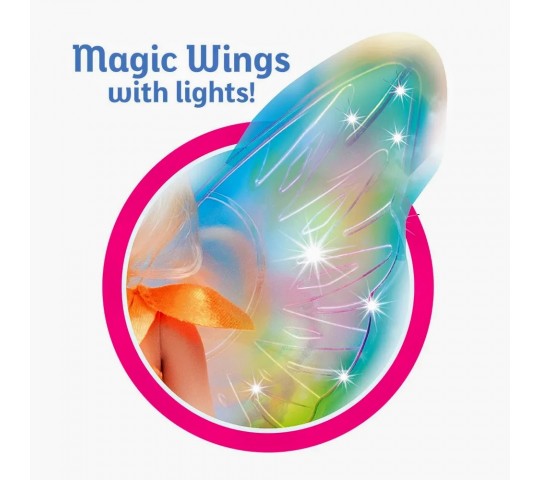 Winx кукла Fairy Light Up с блестяща рокля и светещи крила