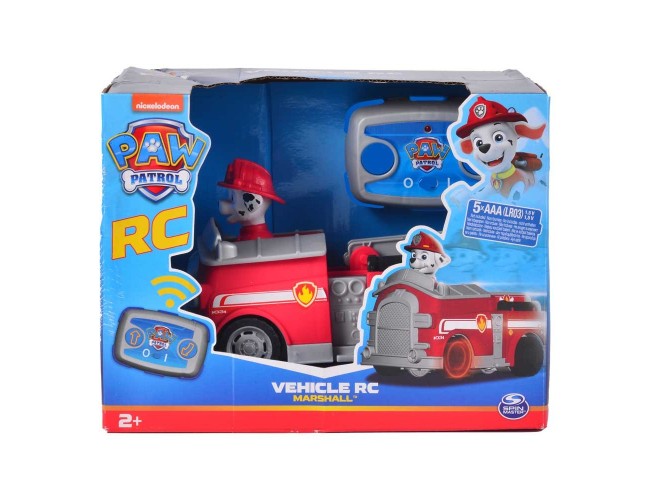 PAW PATROL Кола Radio/C с дистанционно управление – играчка с Чейс или Маршал