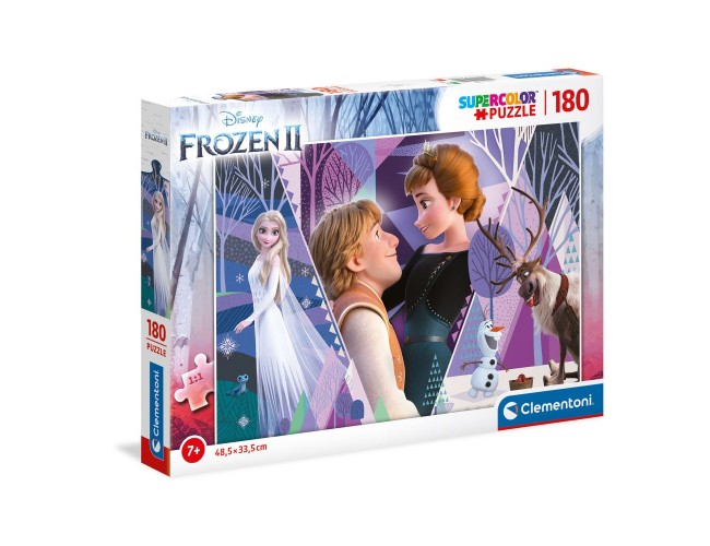 Детски пъзел Clementoni Frozen 2 – 180 елемента Clementoni Пъзел Frozen 2 със 180 части от серията Disney Frozen