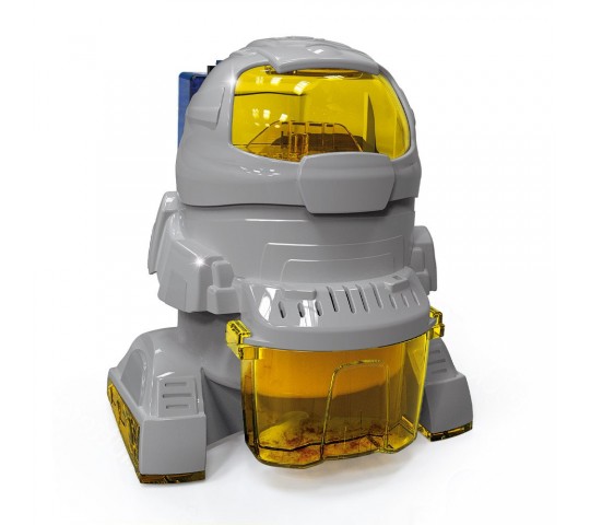 Clementoni ECOBOT – сглобяем робот със засмукване на трохи Clementoni Робот за програмиране ECOBOT – комплект за сглобяване на вибриращ робот