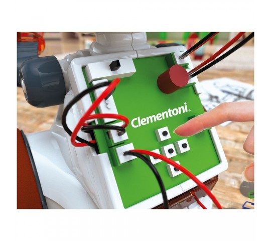 Образователен робот MIO от Clementoni за малки изобретатели Clementoni Робот за програмиране MIO – научен комплект за деца
