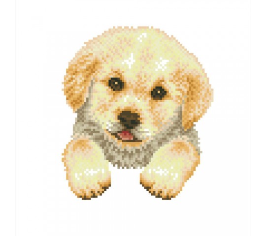 Diamond Dotz Диамантен гоблен Pup in Pot с 20587 диаманта и писалка