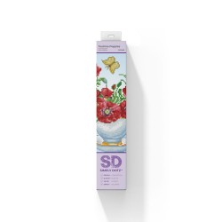 Diamond Dotz Диамантен гоблен Teatime Poppies 5851 диаманта