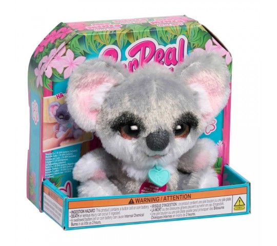 Интерактивен плюшен любимец Fur Real – Коала и Тигър Fur Real Плюшена играчка Коала и Тигър с мигащи очички и гушкащи ръчички