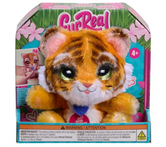 Интерактивен плюшен любимец Fur Real – Коала и Тигър Fur Real Плюшена играчка Коала и Тигър с мигащи очички и гушкащи ръчички