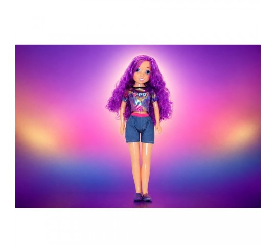 K-POP Glam Girls Модна кукла 80 см със сценичен тоалет