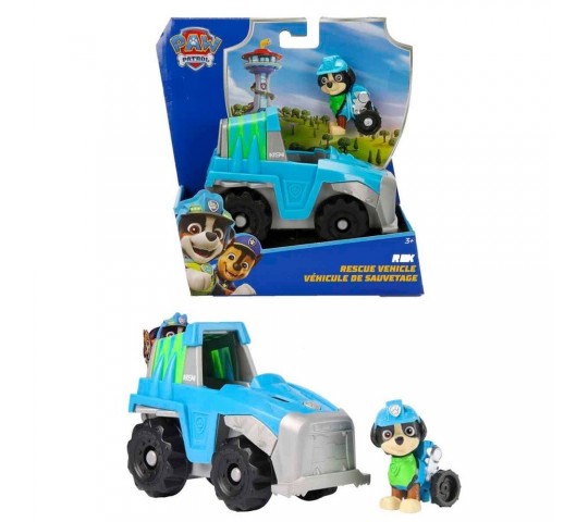 Играчка автомобил Paw Patrol с героя кученце Paw Patrol кола с фигурка на кученце