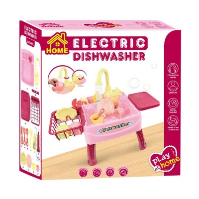 Play Home Детска мивка с течаща вода и сушилник
