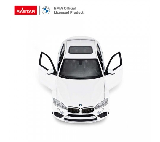 Rastar Die cast Джип BMW X6M 1:24 с отворени врати и капак