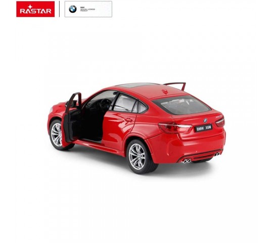 Rastar Die cast Джип BMW X6M 1:24 с отворени врати и капак