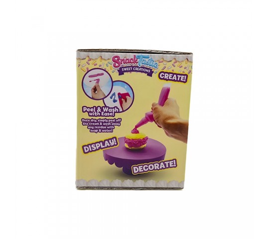 Комплект Snack Tastic за украса на макарони с еднорози Snack Tastic Декоративни Вкусотии Макарони – творчески комплект за декорация
