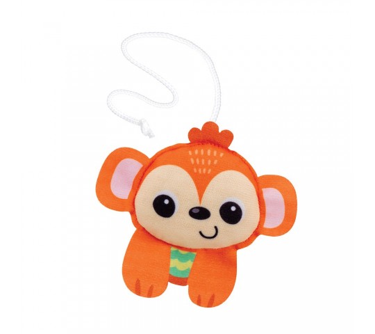 Бебешка въртележка WinFun с мелодии за детско креватче WinFun Музикална въртележка с проектор Приятели от Джунглата с плюшени животинки